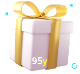 Receba seus bônus de boas-vindas no 95y