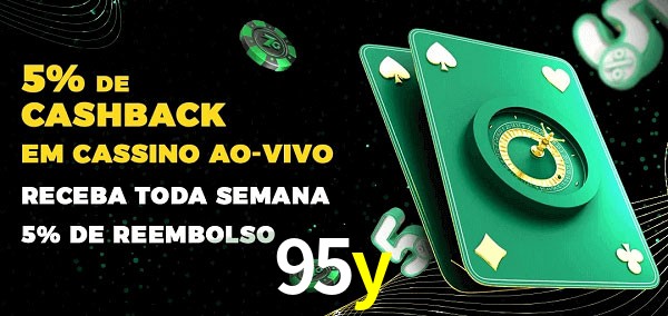 Promoções do cassino ao Vivo 95y